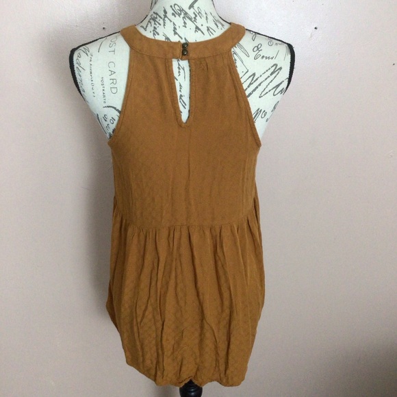 Women's Maurices Brown Relaxed Pleated Tank Top‎ Size XS - Picture 4 of 8
